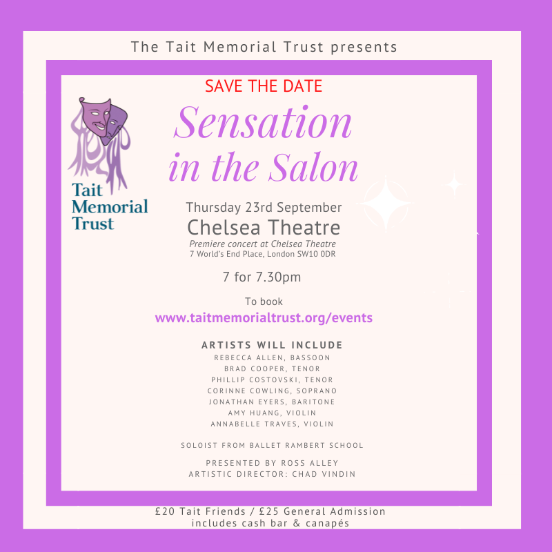 'Sensation in the Salon' - <small>September 23rd</small>