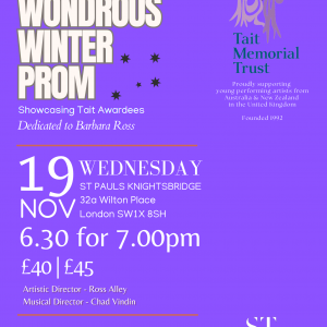 Tait Wondrous Winter Prom - <small>November 19th 2025</small>