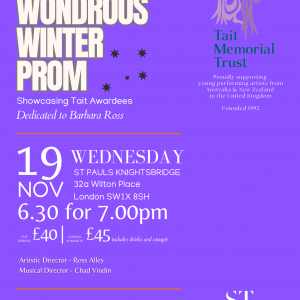 Tait Wondrous Winter Prom 2025 - <small>November 19th 2025</small>