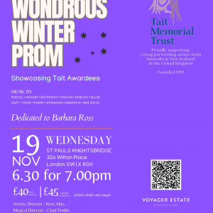 Tait Wondrous Winter Prom - <small>November 19th 2025</small>