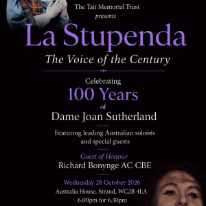 La Stupenda - The Voice of the Century -<small>October 28 2026</small>