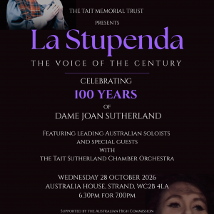 La Stupenda - The Voice of the Century -<small>October 28 2026</small>