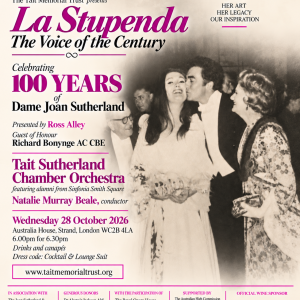La Stupenda - The Voice of the Century -<small>October 28 2026</small>